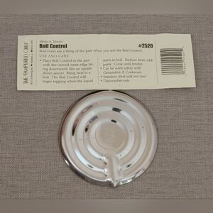 PAMPERED CHEF Boil Control #2520